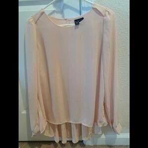 Blush Windsor Chiffon Top